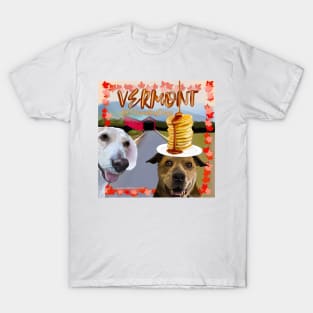 2 Traveling Dogs - Vermont T-Shirt